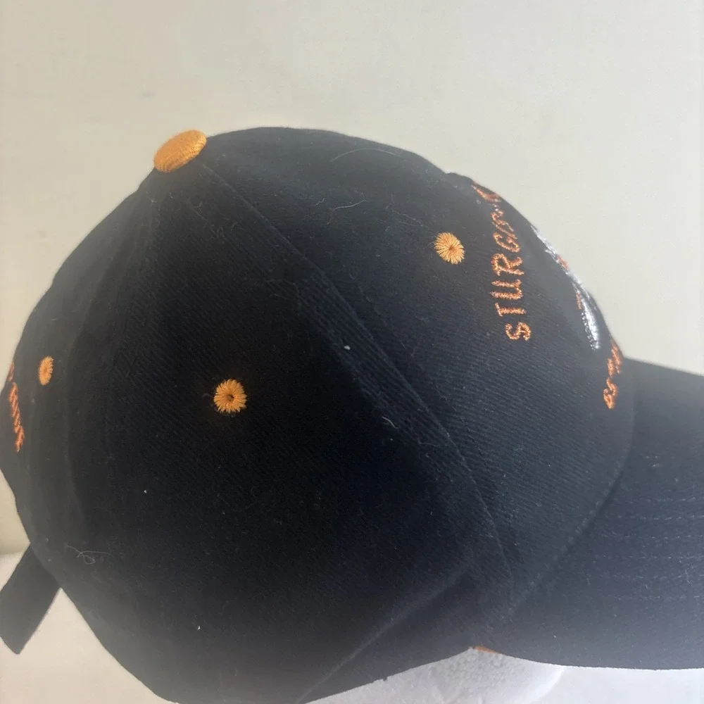 Sturgis 2005‎ Motorcycle Rally Cap 65th Black Hills OSFM Black Orange Hat NWOT